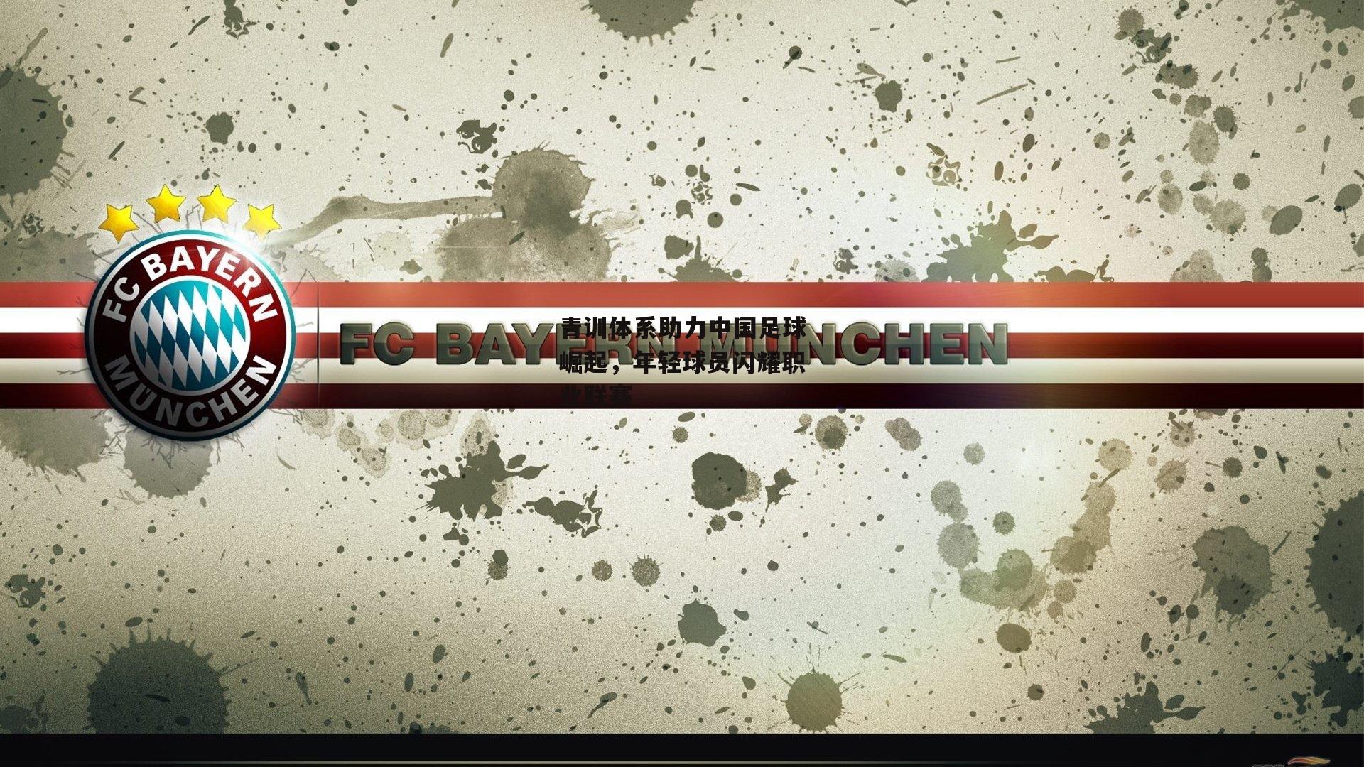 【壹号娱乐网页版】青训体系助力中国足球崛起，年轻球员闪耀职业联赛